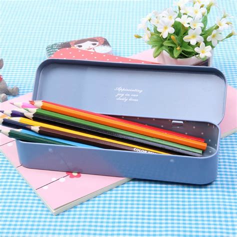 pencil box metal|metal pencil case cost.